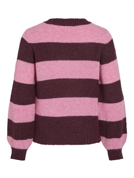 VIPOLANA NEW L/S STRIPE KNIT TOP fig