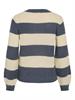 VIPOLANA NEW L/S STRIPE KNIT TOP vintage indigo