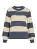 VIPOLANA NEW L/S STRIPE KNIT TOP vintage indigo
