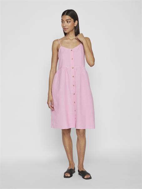VIPRISILLA NEW S/L STRAP KNEE DRESS begonia pink