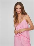 VIPRISILLA S/L BUTTON SINGLET begonia pink