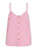 VIPRISILLA S/L BUTTON SINGLET begonia pink