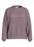 VIREFLECT CITY O-NECK L/S TOP/LC toadstool