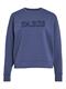 VIREFLECT CITY O-NECK L/S TOP/LC vintage indigo
