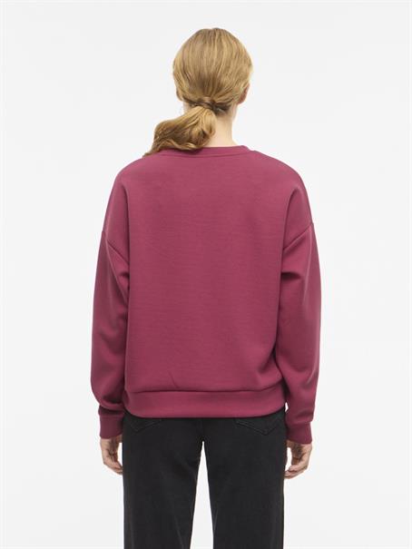 VIREFLECT LOVE O-NECK L/S TOP anemone
