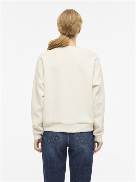 VIREFLECT LOVE O-NECK L/S TOP birch