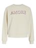 VIREFLECT LOVE O-NECK L/S TOP birch