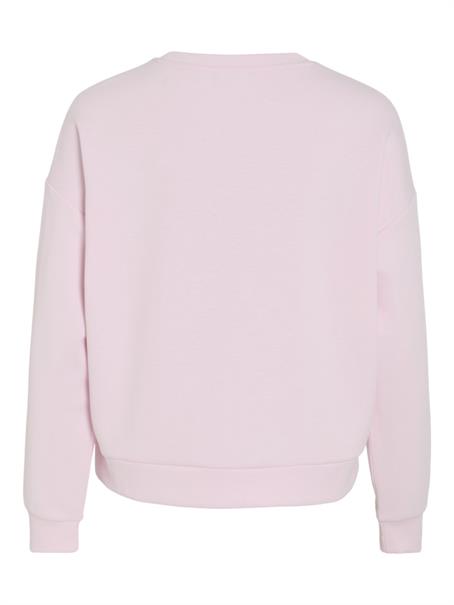 VIREFLECT LOVE O-NECK L/S TOP cherry blossom