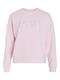 VIREFLECT LOVE O-NECK L/S TOP cherry blossom