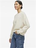 VIREFLECT NEW EMB L/S SWEAT TOP birch
