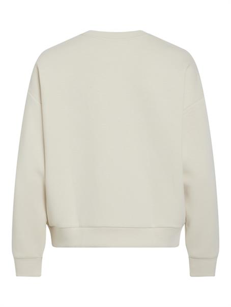 VIREFLECT NEW EMB L/S SWEAT TOP birch