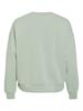 VIREFLECT NEW EMB L/S SWEAT TOP silt green