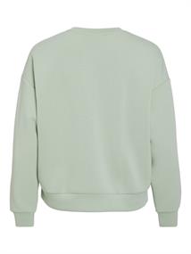 VIREFLECT NEW EMB L/S SWEAT TOP silt green