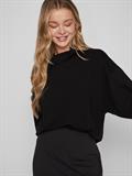 VIREFLECTA HIGH NECK L/S SWEAT TOP/SU black 1