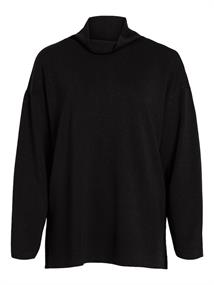 VIREFLECTA HIGH NECK L/S SWEAT TOP/SU black 1