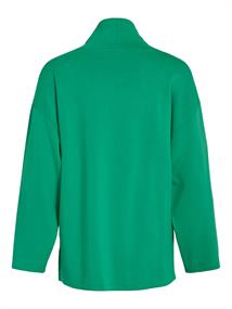 VIREFLECTA HIGH NECK L/S SWEAT TOP/SU bright green