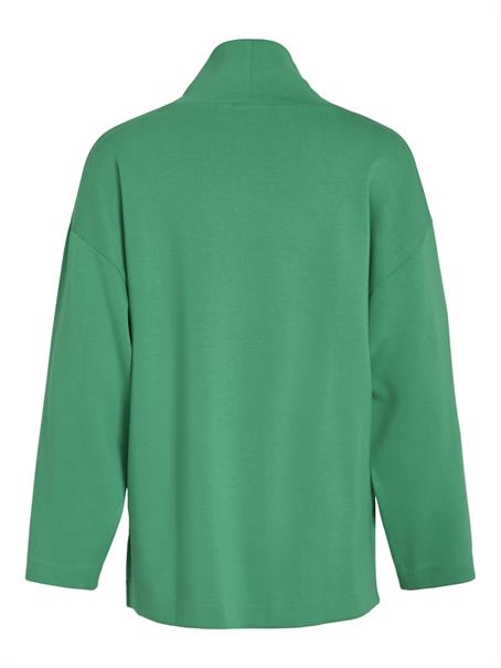 VIREFLECTA HIGH NECK L/S SWEAT TOP/SU bright green