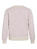 VIRIL L/S JACQUARD KNIT TOP/1 winsome orchid