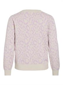 VIRIL L/S JACQUARD KNIT TOP/1 winsome orchid