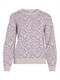VIRIL L/S JACQUARD KNIT TOP/1 winsome orchid