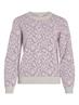 VIRIL L/S JACQUARD KNIT TOP/1 winsome orchid
