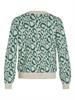 VIRIL L/S JACQUARD KNIT TOP/4 ultramarine green