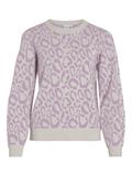 VIRIL L/S JACQUARD KNIT TOP/4 winsome orchid