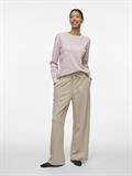 VIRIL L/S JACQUARD KNIT TOP/4 winsome orchid