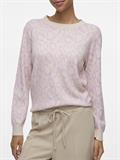 VIRIL L/S JACQUARD KNIT TOP/4 winsome orchid