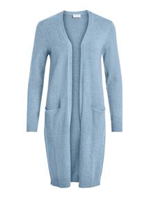 VIRIL LONG L/S KNIT CARDIGAN - NOOS ashley blue