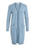 VIRIL LONG L/S KNIT CARDIGAN - NOOS ashley blue