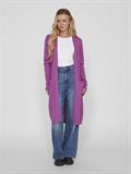 VIRIL LONG L/S KNIT CARDIGAN - NOOS cattleya orchid