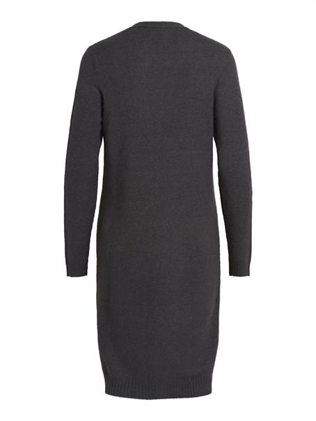 VIRIL LONG L/S KNIT CARDIGAN - NOOS dark grey melange