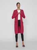 VIRIL LONG L/S KNIT CARDIGAN - NOOS dunkelrosa1