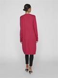 VIRIL LONG L/S KNIT CARDIGAN - NOOS dunkelrosa1