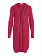 VIRIL LONG L/S KNIT CARDIGAN - NOOS dunkelrosa1