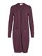 VIRIL LONG L/S KNIT CARDIGAN - NOOS dunkelrosa2