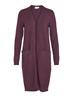 VIRIL LONG L/S KNIT CARDIGAN - NOOS dunkelrosa2