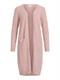 VIRIL LONG L/S KNIT CARDIGAN - NOOS misty rose