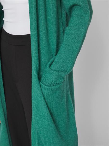 VIRIL LONG L/S KNIT CARDIGAN - NOOS ultramarine green