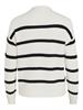 VIRIL MOCKNECK L/S KNIT RIB TOP - NOOS white alyssum