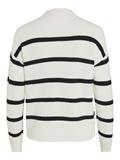 VIRIL MOCKNECK L/S KNIT RIB TOP - NOOS white alyssum
