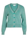 VIRIL MULTI SHORT L/S KNIT CARDIGAN-NOOS green milieu