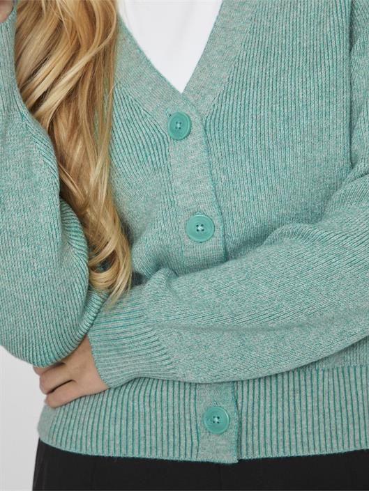 viril-multi-short-l-s-knit-cardigan-noos-green-milieu