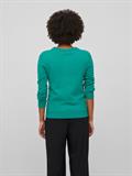 VIRIL O-NECK L/S KNIT TOP - NOOS alhambra