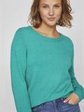 VIRIL O-NECK L/S KNIT TOP - NOOS alhambra