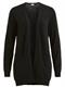 VIRIL OPEN L/S KNIT CARDIGAN - NOOS black