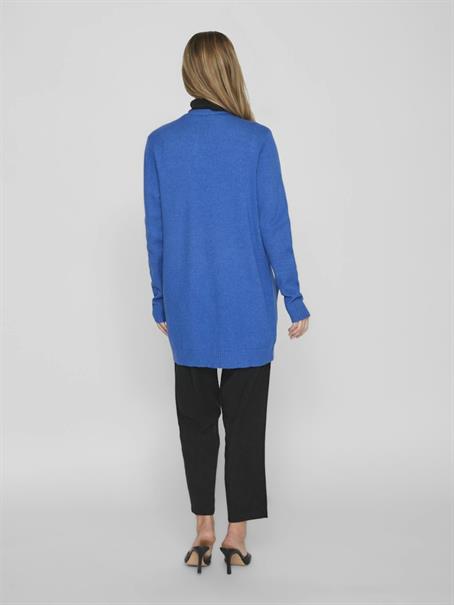 VIRIL OPEN L/S KNIT CARDIGAN - NOOS blau3