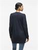 VIRIL OPEN L/S KNIT CARDIGAN - NOOS blau4