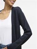 VIRIL OPEN L/S KNIT CARDIGAN - NOOS blau4